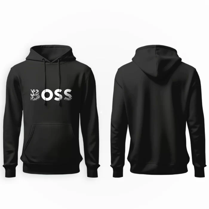 Blusa Moletom Hugo Boss Big Logo com Capuz
