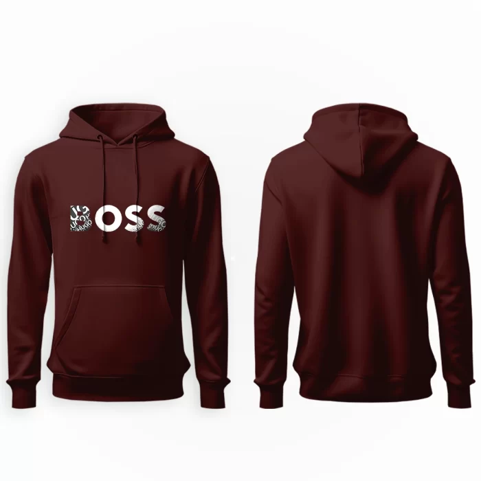Blusa Moletom Hugo Boss Big Logo com Capuz