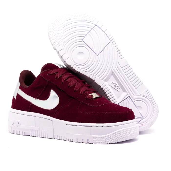 Tênis Feminino Nike Air Force Pixel Camurça