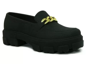 Sapato Feminino Mocassim Tratorado