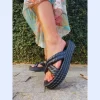 Chinelo Feminino Trançado Nuvem