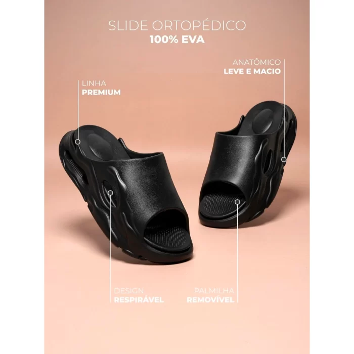 Chinelo Masculino Nuvem Palmilha Removível