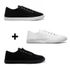 Kit 3 Tênis Feminino Casual Classic