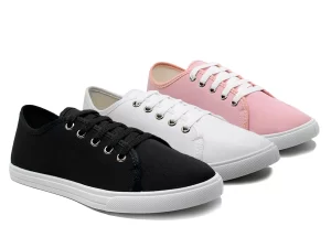 Kit 3 Tênis Feminino Casual Classic